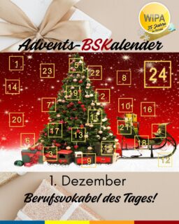 🎄 Türchen Nr. 1 unseres Advents-BSKalenders!
Dein Adventskalender für den Berufssprachkurs, voll mit nützlichen Ausdrücken, die dir im Job wirklich weiterhelfen. 💼✨

Heute starten wir mit einer Frage, die viele bewegt:
„Welchen Beruf willst du eigentlich ergreifen?“ 🤔

Und genau dafür gibt’s im Deutschen gleich mehrere starke Formulierungen:
🔥 einen Beruf ergreifen
🔥 einen Beruf wählen
🔥 sich für einen Beruf entscheiden
🔥 einen Beruf einschlagen
🔥 eine Karriere starten
🔥 eine berufliche Laufbahn beginnen

Wie viele Formulierungen kanntest du schon? 💬👇
Schreib’s in die Kommentare!

#AdventsBSKalender #Berufssprachkurs #DeutschFürDenBeruf #Deutschlernen #GermanVocabulary #LearnGerman #Berufsdeutsch #KarriereDeutsch #WIPABerlin #DeutschAlsFremdsprache #DaFCommunity #DaFUnterricht #KarriereStart #Berufswahl #Ausbildung2025 #Weiterbildung #Fortbildung #BeruflicheOrientierung #KarriereEntwicklung #GermanForWork #VokabelDesTages #Deutschkurs #SpracheLernen #DeutschAufInstagram #BSK