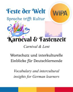 🎭 Karneval, Weiberfastnacht, Rosenmontag, Veilchendienstag, Faschingsdienstag – und dann Aschermittwoch.
Viele feiern – aber nur wenige wissen, warum.
Karneval (auch „Fasching“ oder „Fastnacht“) ist die Zeit vor der christlichen Fastenzeit.
Die Höhepunkte sind Weiberfastnacht (Donnerstag), Rosenmontag (große Umzüge) und Veilchendienstag / Faschingsdienstag (letzter Tag der Feier).
Mit dem Aschermittwoch beginnt die 40-tägige Fastenzeit – eine Phase der Besinnung, des Verzichts und der Vorbereitung auf Ostern.
Feiern und Innehalten gehören also zusammen.
👉 Wie heißt Karneval in deiner Region – Karneval, Fasching oder Fastnacht?
Schreib es in die Kommentare!
____
🎭 Karneval, Weiberfastnacht, Rosenmontag, Veilchendienstag, Faschingsdienstag – and then Aschermittwoch (Ash Wednesday).
Many people celebrate – but not everyone knows why.
Karneval (also called “Fasching” or “Fastnacht”) is the festive season before the Christian period of Lent.
The main days are Weiberfastnacht (Thursday), Rosenmontag (major parades), and Veilchendienstag / Faschingsdienstag (the final day of celebration).
With Aschermittwoch (Ash Wednesday), the 40-day period of Lent begins – a time of reflection, restraint, and preparation for Easter.
Celebration and reflection belong together.
👉 What do you call Carnival in your region? Tell us below!
#DeutschLernen #festederwelt #germanvocabulary # #germanvocabularydaily