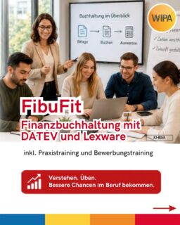 📂 OrgaFit – Fit in der Berufsorganisation
Sie möchten beruflich im Büro, in der Verwaltung oder kaufmännischen Sachbearbeitung durchstarten? Mit OrgaFit erwerben Sie genau die Kompetenzen, die im modernen Büroalltag gefragt sind – praxisnah und mit anerkannten Zertifikaten.
✅ Büroorganisation & kaufmännische Abläufe
✅ Geschäftskorrespondenz & DIN 5008
✅ Microsoft 365: Word, Excel, Outlook, PowerPoint & Teams
✅ MOS Word & MOS Excel Associate
✅ Xpert Business-Prüfungen
✅ Lexware & DATEV in der Praxis
✅ KI für Büro und Verwaltung
✅ Berufsspezifisches Deutsch
✅ Rechtliche Grundlagen im kaufmännischen Bereich
✅ Bewerbungstraining & Vorstellungsgespräche
💼 Ein besonderer Vorteil: das Praxistraining in unserer kaufmännischen Übungsfirma. Hier bearbeiten Sie realitätsnahe Aufgaben aus Büroorganisation und Sachbearbeitung und sammeln praktische Erfahrung mit Unternehmenssoftware wie Lexware und DATEV.
Ob Berufseinstieg, Wiedereinstieg oder berufliche Neuorientierung: OrgaFit verbindet eine praxisnahe kaufmännische Weiterbildung in Berlin mit digitalen Kompetenzen, professioneller Kommunikation und wichtigen Qualifikationen für Büro und Verwaltung.
📌 Voraussetzungen: grundlegende PC-Kenntnisse und Deutschkenntnisse auf Niveau B2. Fachspezifische Vorkenntnisse sind nicht erforderlich.
📍 WIPA Berlin
Möllendorffstraße 48,
10367 Berlin
📞 030 557414 24
✉️ amdl@wipa-berlin.de
👉 Jetzt informieren, Beratungstermin vereinbaren und mit OrgaFit den nächsten beruflichen Schritt machen!
#Büroorganisation #KaufmännischeWeiterbildung #WeiterbildungBerlin #BüroWeiterbildung #Microsoft365 #MSOffice #Word #Excel #Outlook #PowerPoint #MicrosoftTeams #MOS #XpertBusiness #DIN5008 #DATEV #Lexware #KünstlicheIntelligenz #BüroUndVerwaltung #Sachbearbeitung #Übungsfirma #Bewerbungstraining #BeruflicheWeiterbildung