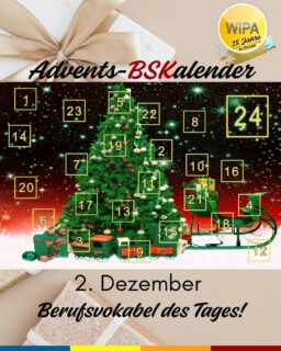 🎄 Türchen Nr. 2 unseres Advents-BSKalenders!
Dein Adventskalender für den Berufssprachkurs – voll mit nützlichen Ausdrücken, die dir im Job wirklich weiterhelfen. 💼✨
Heute geht’s um eine superwichtige Frage im Berufseinstieg:
👉 Wie kann man „eine Ausbildung machen“ abwechslungsreich formulieren?
Hier findest du die wichtigsten Varianten:
🔥 eine Ausbildung machen
🔥 eine Ausbildung beginnen
🔥 eine Ausbildung starten
🔥 eine Ausbildung absolvieren
🔥 eine Ausbildung durchlaufen
🔥 eine Ausbildung zur/zum … beginnen
🔥 eine Berufsausbildung machen
🔥 eine Fachausbildung machen
🔥 eine duale Ausbildung machen
🔥 eine Lehre machen (D/A/CH, traditioneller)
🔥 ein Ausbildungsprogramm durchlaufen
🔥 in die Ausbildung gehen
🔥 mit der Ausbildung loslegen
Wie viele Formulierungen kanntest du schon? 💬👇
Schreib’s in die Kommentare!
⸻
#AdventsBSKalender #Berufssprachkurs #DeutschFürDenBeruf #Deutschlernen #GermanVocabulary #LearnGerman #Berufsdeutsch #KarriereDeutsch #WIPABerlin #DeutschAlsFremdsprache #DaFCommunity #DaFUnterricht #KarriereStart #Berufswahl #Ausbildung2025 #Weiterbildung #Fortbildung #BeruflicheOrientierung #KarriereEntwicklung #GermanForWork #VokabelDesTages #Deutschkurs #SpracheLernen #DeutschAufInstagram #BSK #DeutschOnlineLernen #DeutschUndBeruf