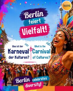 🎭🌍 Karneval der Kulturen – Vielfalt feiern!
Berlin wird bunt, laut und lebendig! Beim Karneval der Kulturen treffen Menschen, Musik, Tanz und Traditionen aus aller Welt aufeinander. Es geht um mehr als nur eine Parade – es geht um Begegnung, Kultur und Miteinander. ❤️
Welches Land oder welche Kultur möchtest du besser kennenlernen? Schreib es in die Kommentare! 👇
🎭🌍 Carnival of Cultures – Celebrate diversity!
Berlin becomes colorful, vibrant, and full of energy! During the Carnival of Cultures, people, music, dance, and traditions from around the world come together. It’s more than just a parade – it’s about encounter, culture, and togetherness. ❤️
Which country or culture would you like to get to know better? Write it in the comments! 👇
📚 Mini Glossar | Mini Glossary
🎭 das Kostüm → costume
🎵 die Musik → music
💃 der Tanz → dance
🎉 die Parade → parade
🍲 das Essen → food
🌎 die Kultur → culture
🌈 die Vielfalt → diversity
🤝 die Begegnung → encounter
🎤 die Performance → performance
🎨 die Kunst → art
🎈 das Fest → festival
❤️ das Miteinander → togetherness
#KarnevalDerKulturen #Berlin #CulturalDiversity #LearnGerman #DeutschLernen #EnglishLearning #Culture #BerlinEvents
