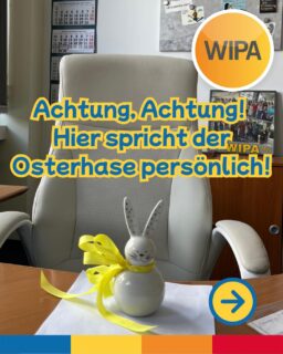 Natürlich ist das nur ein kleiner Osterwitz – auch wenn der Osterhase bei WIPA ziemlich überzeugend als Direktor wäre. 🐰😉

Aber eines ist ganz ernst gemeint: Das ganze WIPA-Team wünscht euch frohe Ostern, schöne Feiertage, entspannte Tage mit euren Lieblingsmenschen und ganz viele kleine Momente zum Lächeln. 🌷🥚

Genießt die freie Zeit, sammelt neue Energie und lasst euch die Schokolade schmecken!

Frohe Feiertage vom ganzen WIPA-Team 💛

#FroheOstern #Ostern #Osterhase #WIPABerlin #Sprachschule #Deutschlernen #Englischlernen #Berlin #Feiertage #Ostergrüße #Sprachenlernen #Deutschkurs #Englischkurs #LernenMitSpaß #BerlinLernen