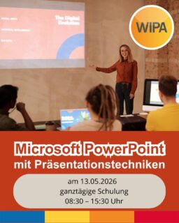 🚀 Von Null zum PowerPoint-Profi – in nur 7 Stunden!

Nie wieder langweilige Folien zum Einschlafen.

In unserer Tagesschulung am 13.05.2026 lernst du, wie du professionelle Präsentationen erstellst und überzeugend präsentierst – auch ohne Vorkenntnisse.

📅 13.05.2026
⏰ 08:30–15:30 Uhr
📍Möllendorffstr. 48, 10367 Berlin

Das erwartet dich:
✨ moderne und professionelle PowerPoint-Folien
✨ Geheimtricks für starke Präsentationen
✨ Stimm- und Körpertraining
✨ echte Präsentationssimulation
✨ du erstellst deine eigene Präsentation und bekommst persönliches Feedback

Am Ende des Tages weißt du nicht nur, wie PowerPoint funktioniert – du wirkst sicher, professionell und bleibst im Kopf.

🎯 Ideal für Beruf, Studium und alle, die endlich souverän präsentieren wollen.

Jetzt Platz sichern in unserem Online-Shop! Link in Bio. 🔗

#PowerPoint #Präsentation #Präsentationstraining #PowerPointKurs #Weiterbildung #Tagesschulung #Präsentationstechniken #Stimmtraining #Körpersprache #Berlin #MicrosoftPowerPoint
