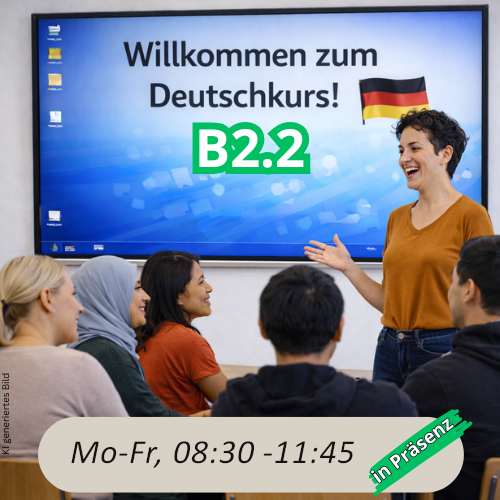 Bild Vormittagskurs Deutsch Modul B2.2